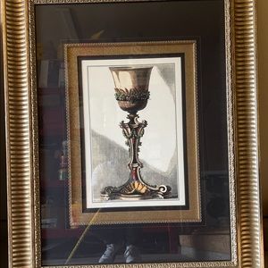 Nicely Framed and Matted Planter Print